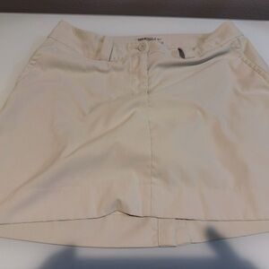Nike Golf Dri-Fit Beige Skort